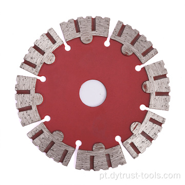 Melhor preço Profissional Concreto Saw Blade 15mm Chefe Dot Bocal Guard 115-235mm